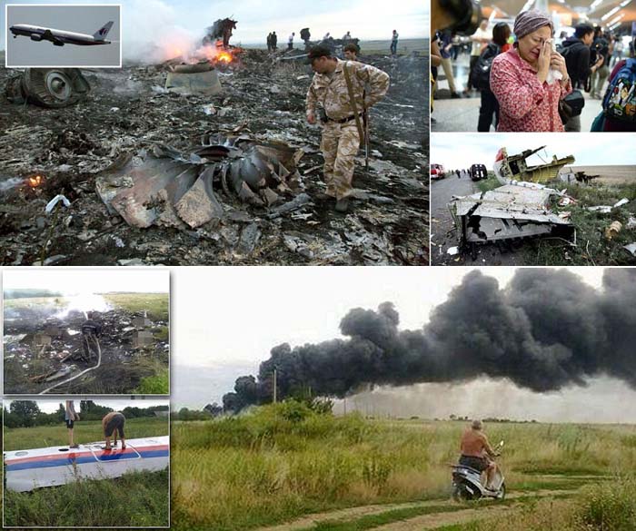 MH17 Meledak Ditembak Rudal di Perbatasan Ukraina-Rusia